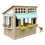 Casuta de Joaca Medowlane Market PlayHouse cu Bucatarie si accesorii pentru exterior gradina Kidkraft Casuta de Joaca Medowlane Market PlayHouse cu Bucatarie si accesorii pentru exterior gradina Kidkraft